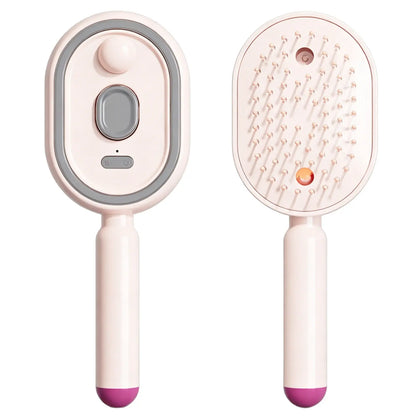 Brosse Massante Brumisatrice Professionnelle pour Cheveux