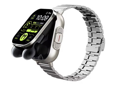⌚Montre connectée 2 en 1 : Notification, appel et Fréquence cardiaque + Ecouteur sans fils intégré🎧