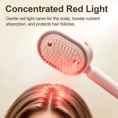 Brosse Massante Brumisatrice Professionnelle pour Cheveux