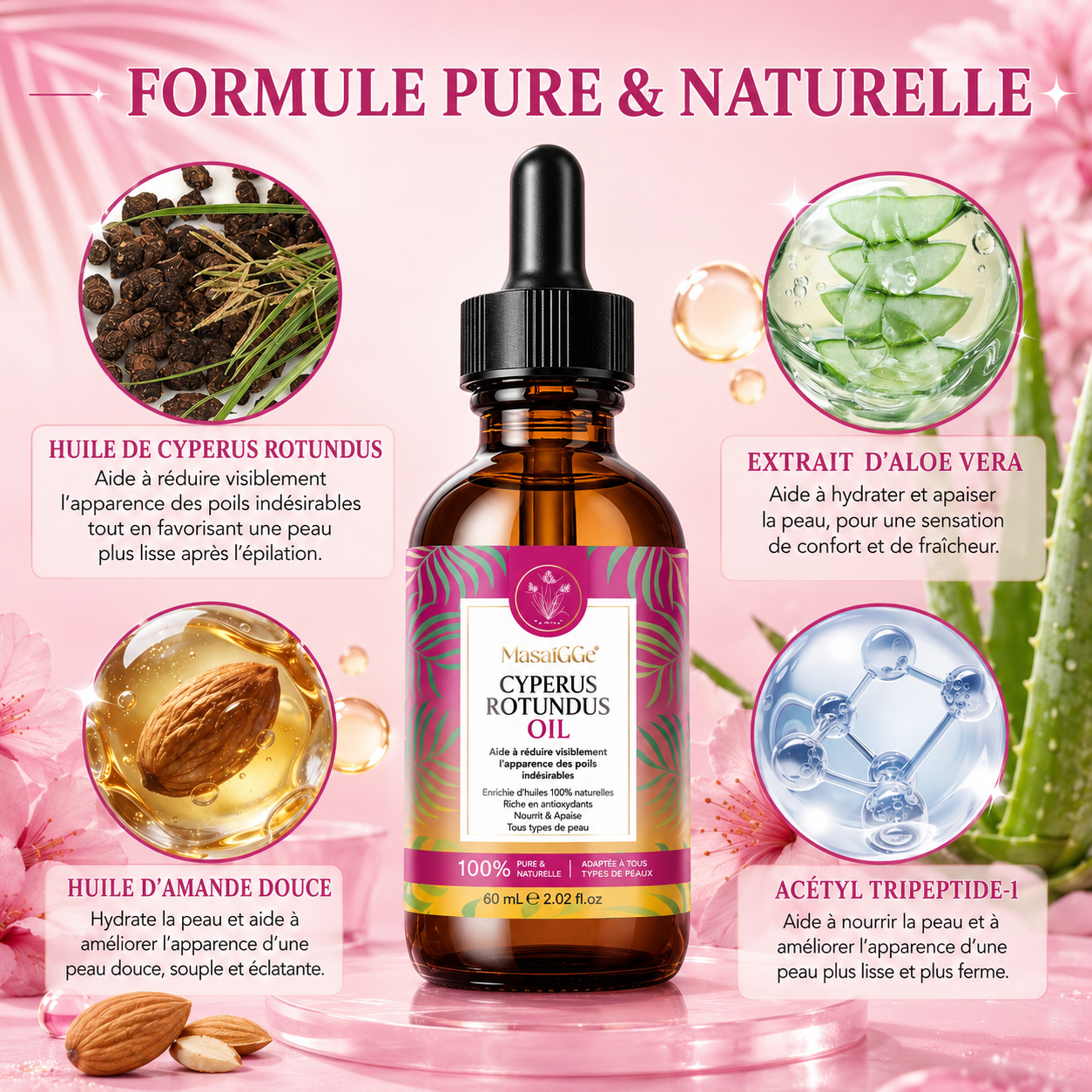 ✨Sérum après rasage : Cette huile ralentit la repousse pour de bon 