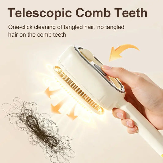 Brosse Massante Brumisatrice Professionnelle pour Cheveux