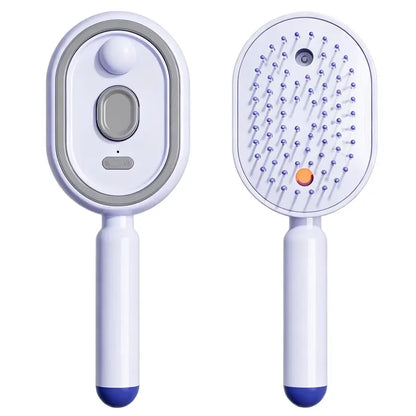 Brosse Massante Brumisatrice Professionnelle pour Cheveux