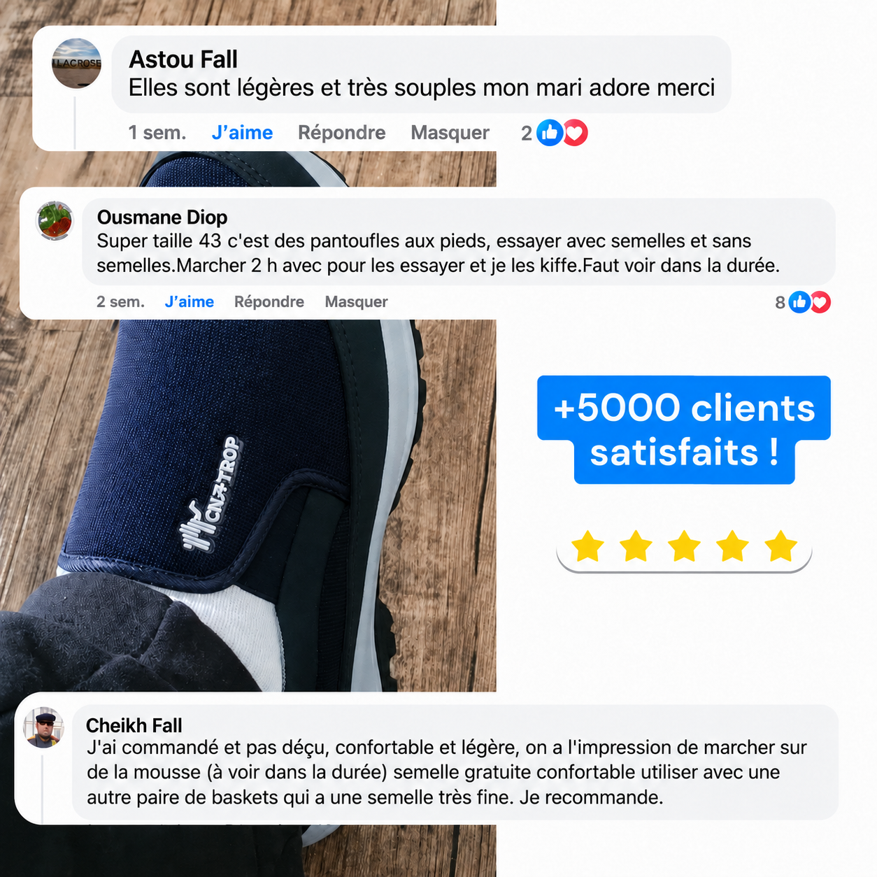 👟Orthosouple : Le Confort Réinventé pour les pour Hommes