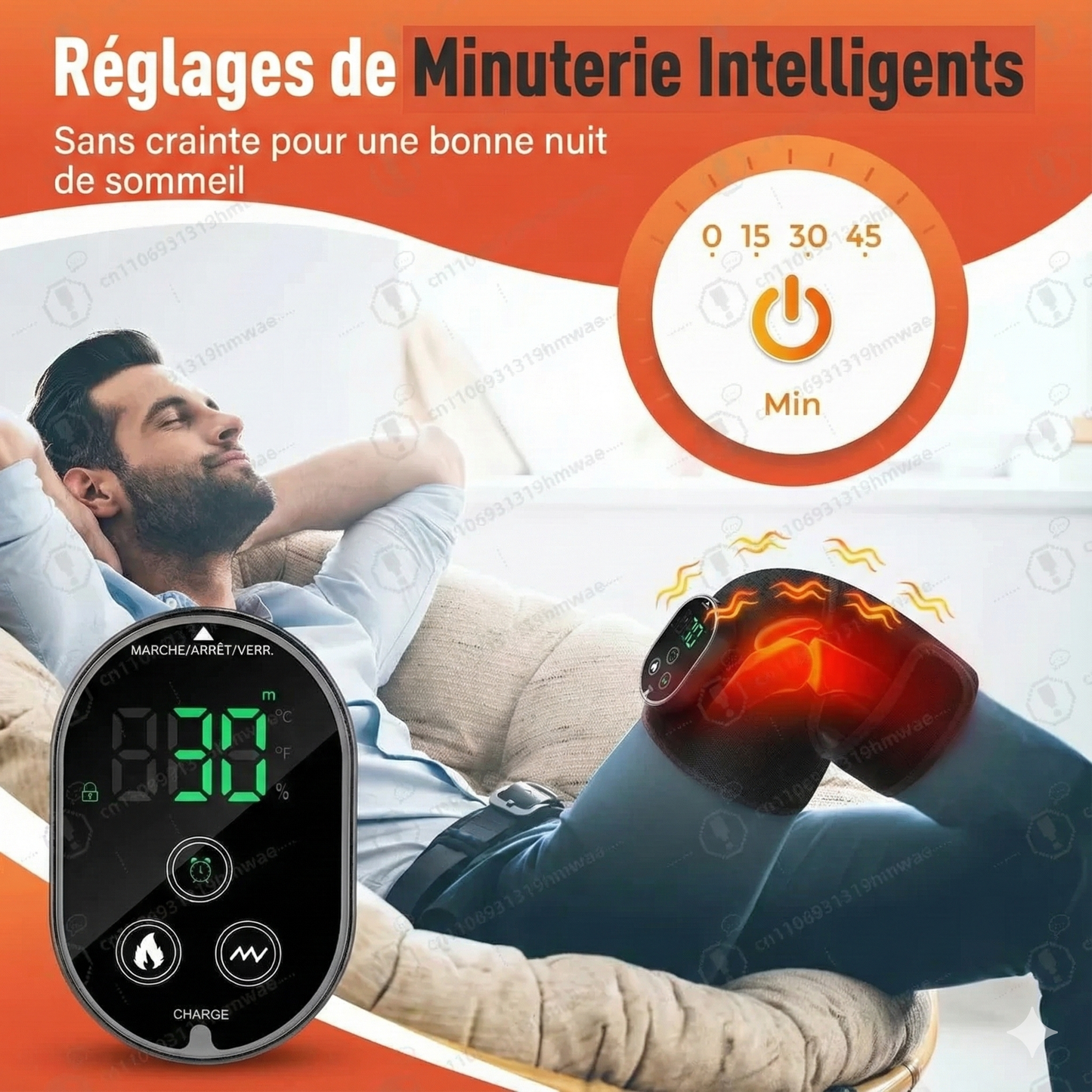 GenouProtect™ : Soulagement et Chaleur pour Vos Genoux