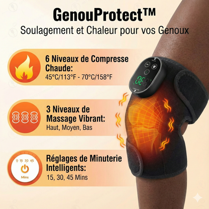 GenouProtect™ : Soulagement et Chaleur pour Vos Genoux