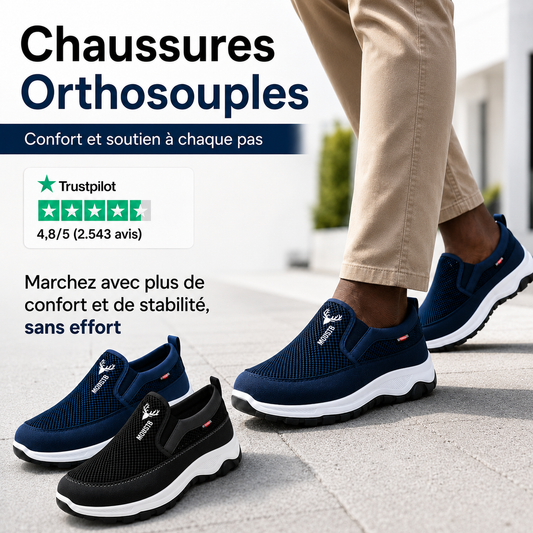 👟Orthosouple : Le Confort Réinventé pour les pour Hommes